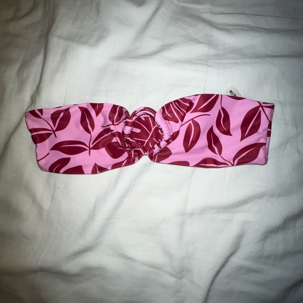 SHEIN strapless bikini top